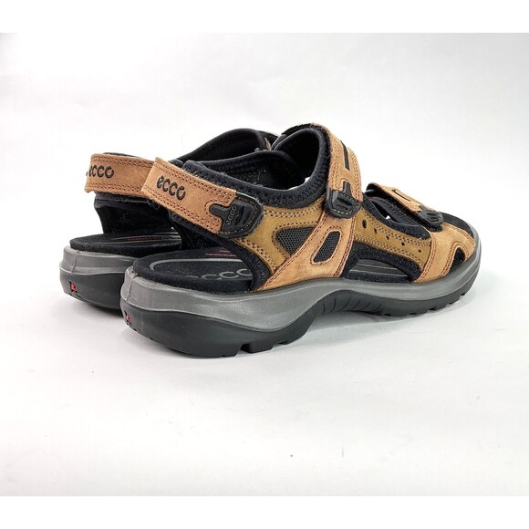 ECCO Womens Yucatan Hiking Sport Sandals EU 40 US 9 Bison Brown $135 Athleisure - Picture 6 of 13